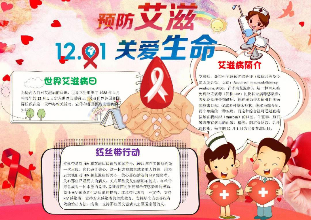 艾滋病知识宣传简报(艾滋病工作简报模板) 第1张 艾滋病知识宣传简报(艾滋病工作简报模板) 第1张